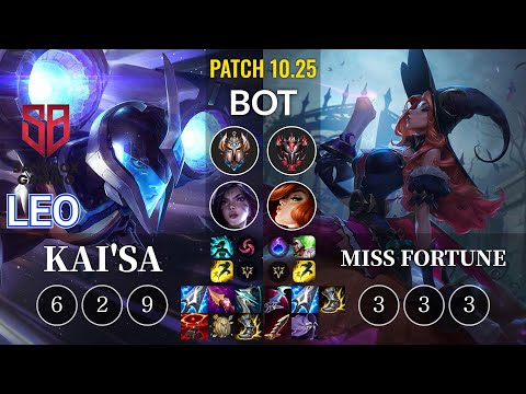 SB Leo Kai'Sa vs Miss Fortune Bot - KR Patch 10.25