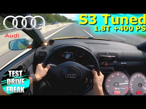 2000 Audi S3 8L 1.8T Tuned Version +400 PS TOP SPEED AUTOBAHN DRIVE POV