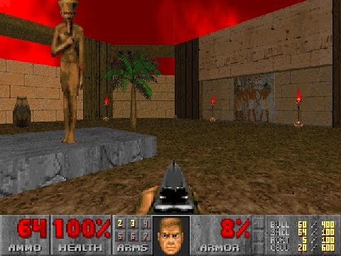 Final Doom - "Karnak Temple" level