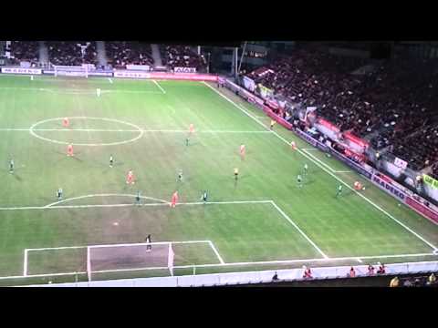 FC Utrecht - FC Groningen wissel + goal demouge