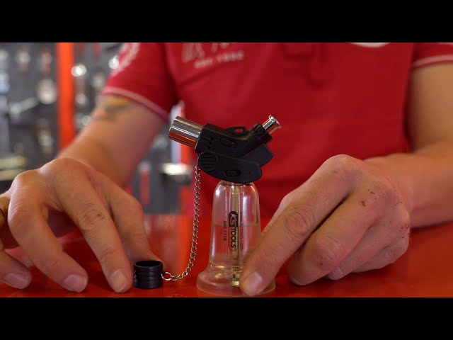 Vidéo teaser pour KS TOOLS 960.1110 Mini Taschenlötgerät 80mm