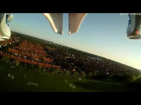 MongoTV_465 - Part 4 - Mongo Drones - Test Spycam 808 #16 V3 - 8 PM Evening JJRC H16 Drone