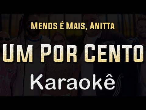 Grupo Menos é Mais, Anitta - Um Por Cento - Karaoke Playback Instrumental