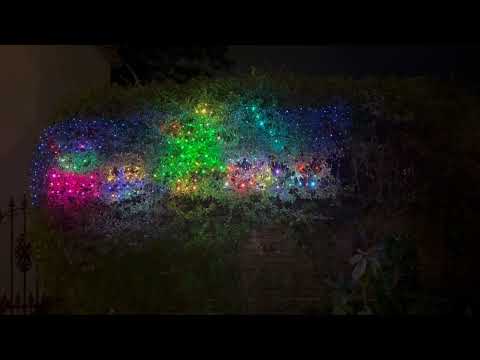 Govee Outdoor Net Lights Christmas display