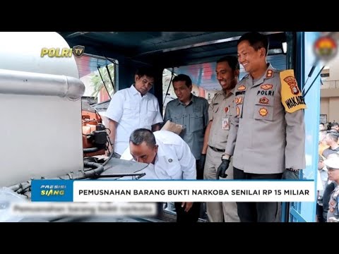 POLRES METRO JAKPUS MUSNAHKAN BARANG BUKTI SABU 12,7 KG
