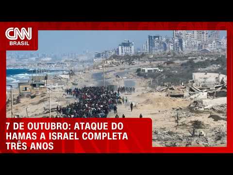Guerra no Oriente Médio: três anos do ataque do Hamas a Israel; relembre | LIVE CNN