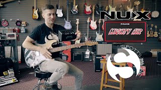 Video thumbnail for The Wireless Wonder: Nux Mighty Air Guitar/Bass Amp by spottsmusic_com