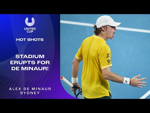 Alex de Minaur Take A Bow! | United Cup 2025