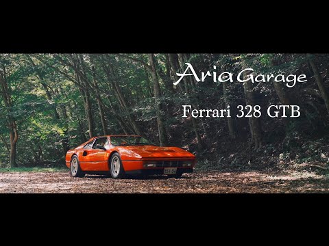 Ariagarage PV 1987 Ferrari 328 GTB Taken at Saiko Lake in Yamanashi near Mt. Fuji