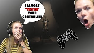 I ALMOST YEETED YOUR CONTROLLER!! (Laura Played Layers Of Fear 2)