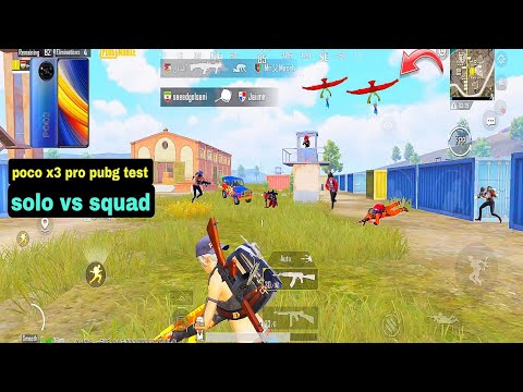 ⚡poco x3 pro pubg test⚡4K+EXTREME🥶25 KILLS NO LAG NO FPS DROP🔥