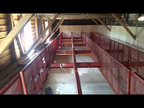 Biomass drying floor .made by steve richards.