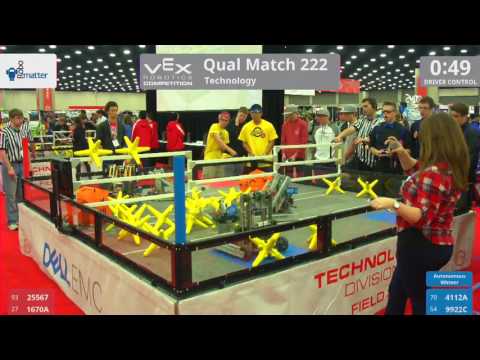 2017 VRC Tech Q222 - 25567 1670A vs 4112A 9922C - 27 to 16