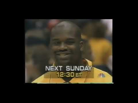1998. NBA on NBC promo