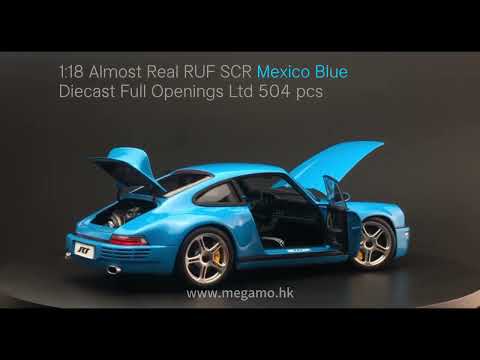 Almost Real 1/18 RUF Mexico Blue