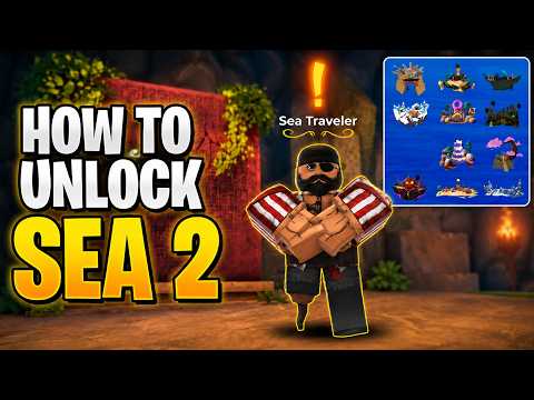 How to UNLOCK SEA 2 in HAZE SEAS Roblox