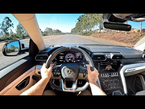 2021 Lamborghini Urus POV Test Drive (3D Audio)(ASMR)