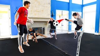 Insane 2HYPE INDOOR Soccer Tennis!!