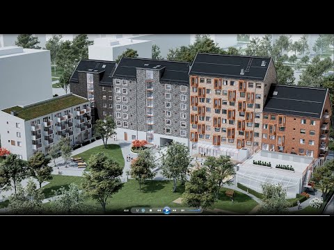 Invigning av huset Riddaren i Jakobsberg i Järfälla