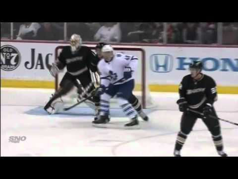 Leafs @ Ducks - Joey Crabb Goal