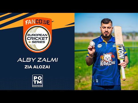 POTM: Z.Alozai - ALZ vs BOT | Highlights | FanCode ECS Stockholm, Sweden Day 1 | ECS22.193