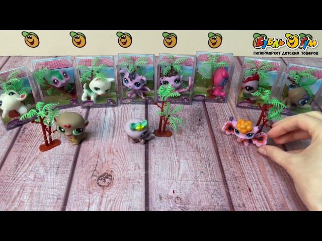 Фигурка Экзотическое животного миниатюрное в ассортименте - видео