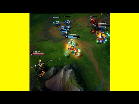 Harambe Wukong 1vs2 - League of Legends #leagueoflegends #lol #shorts