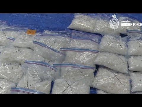 شاهد شرطة الحدود الأسترالية تصادر 200 كيلوغرام من المخدرات …