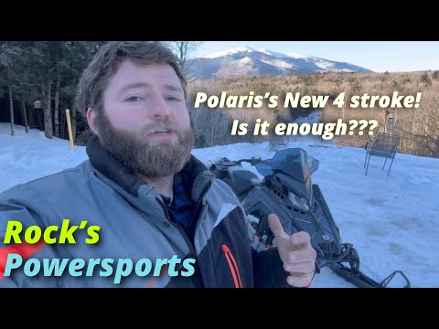 Test Drive! 2024 Polaris Indy Adventure 137 with the new Pro Star S4 4 stroke engine!