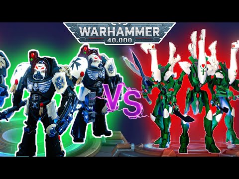 ASSAULT TERMINATORS vs WRAITHBLADES - Warhammer 40k - Cinematic Battle
