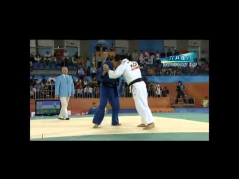 2010 Asian Games Hee-Tae Hwang (KOR) - Takamasa Anai (JPN) [-100kg] final.flv