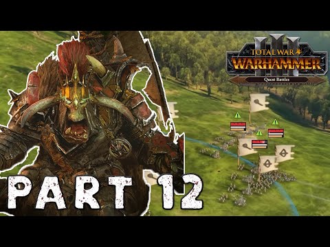 AZHAGS 'ARD ARMOUR! - TOTAL WAR WARHAMMER 3 QUEST BATTLES Let's Play Part 12 (1440p 60FPS)