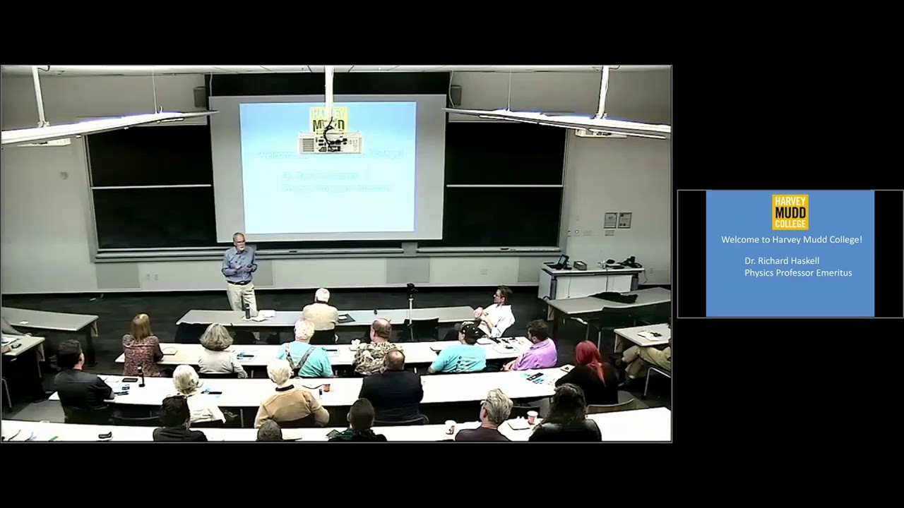 CHERP Conference - Richard Haskell at Harvey Mudd