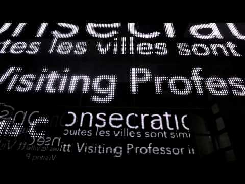LED displays and mirrors