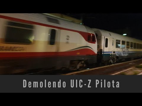 Demolendo di vetture UIC-Z Pilota e non solo con doppio video
