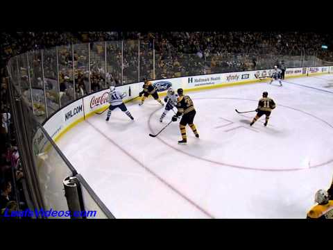 Maple Leafs @ Bruins - Mikhail Grabovski Scores - 110215