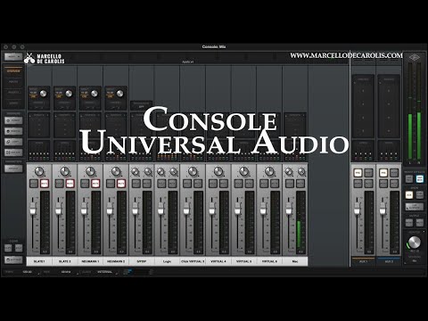 Console – Universal Audio – Italian Tutorial