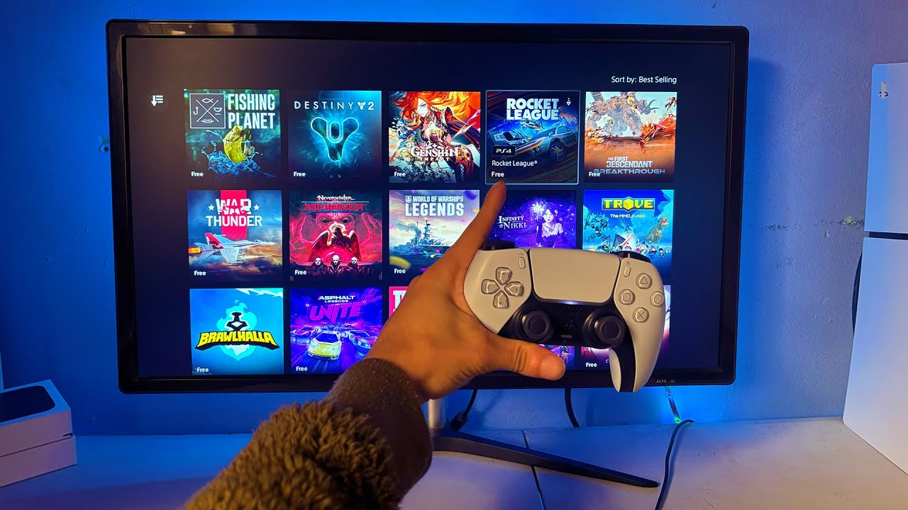 Rocket League Gameplay on PS5