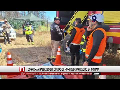 Confirman hallazgo del cuerpo de un vecino de Coelemu que desapareció en el río Itata