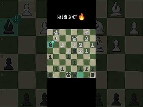 My brilliancy in chess || chess edit || #chess #magnus #edit #trending #trendingshorts  #shorts