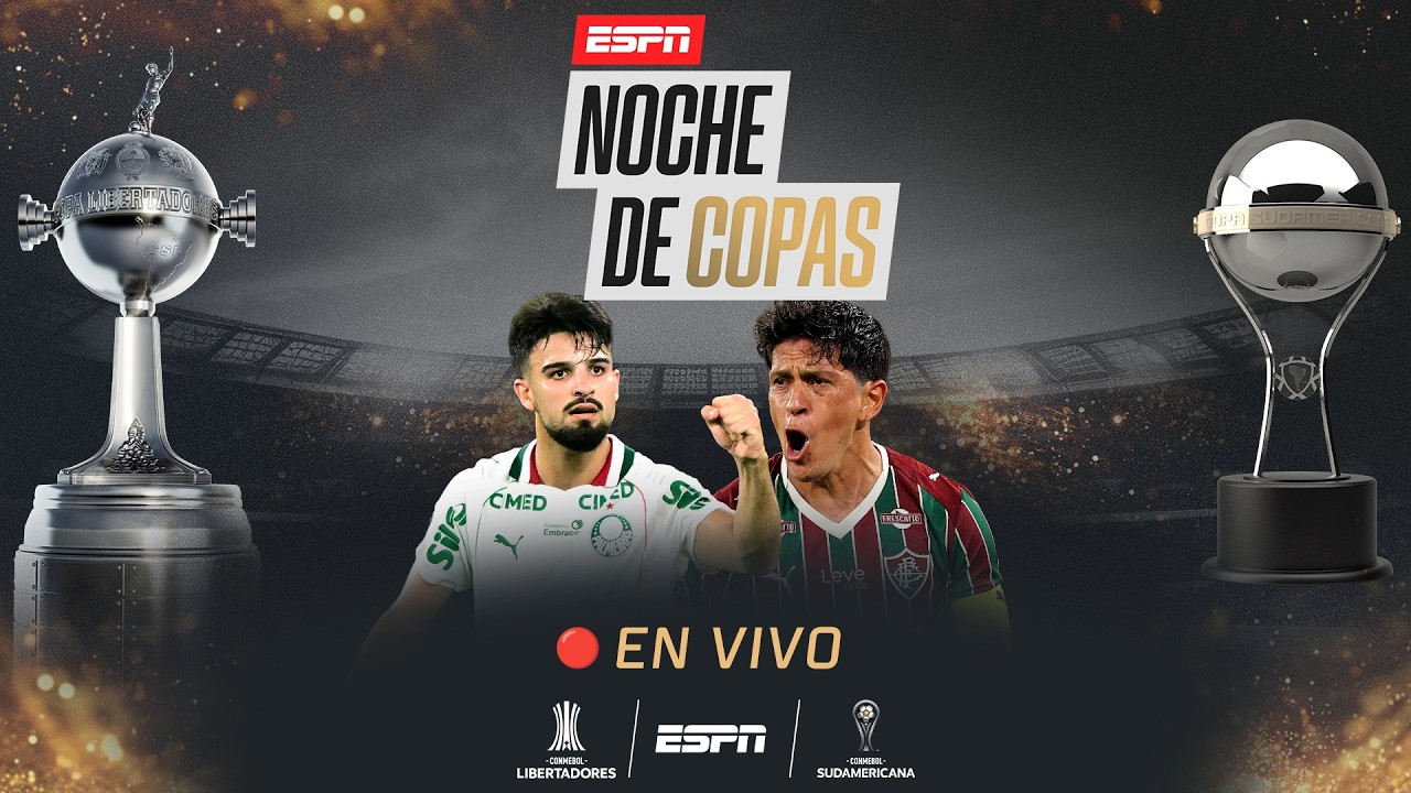 🔴 PALMEIRAS VS. FLUMINENSE EN VIVO | SEMIS | NOCHE DE COPAS | Libertadores y Sudamericana 2026