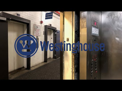 Disgusting JUNK Westinghouse Traction Elevators-Telegraph Channing Garage-Berkeley, CA