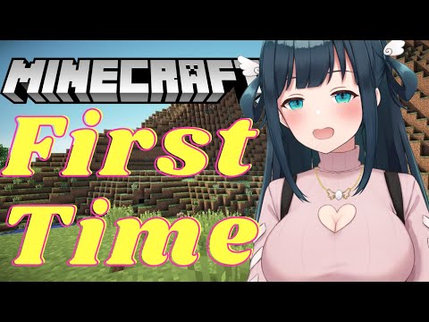 【Minecraft】First Time Minecraft!  #Nenetan​ #kawaiiofficial5 #VTuber