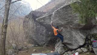 Photo of problem Marilu in Val di Mello boulder Area