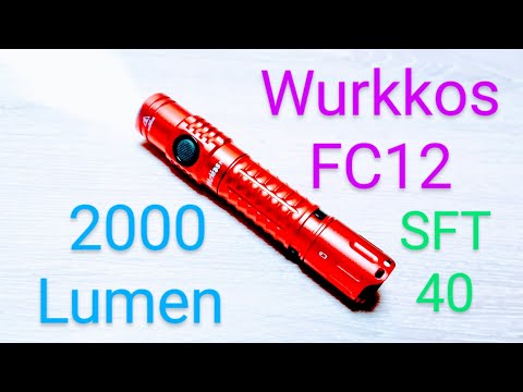 Wurkkos FC12 taktische Led Taschenlampe Flashlight Review Test Camping Outdoor Lost Place Bushcraft