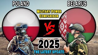Poland vs Belarus Military Power Comparison 2025 | Belarus vs Poland Military Power 2025