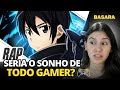 ANIJUH REACT Rap Do Kirito Sword Art Online Até O Último Andar Basara