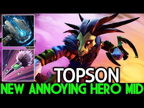 TOPSON [Riki] New Annoying Hero Mid with Secret Weapon Build Dota 2