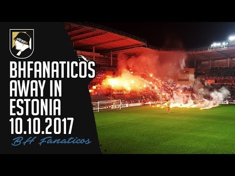 BHFanaticos away in Estonia 10.10.2017