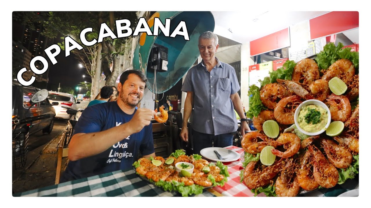 🦐 o REI do CAMARÃO + pérolas gastronômicas em COPACABANA - Rio de Janeiro | RIO4FUN